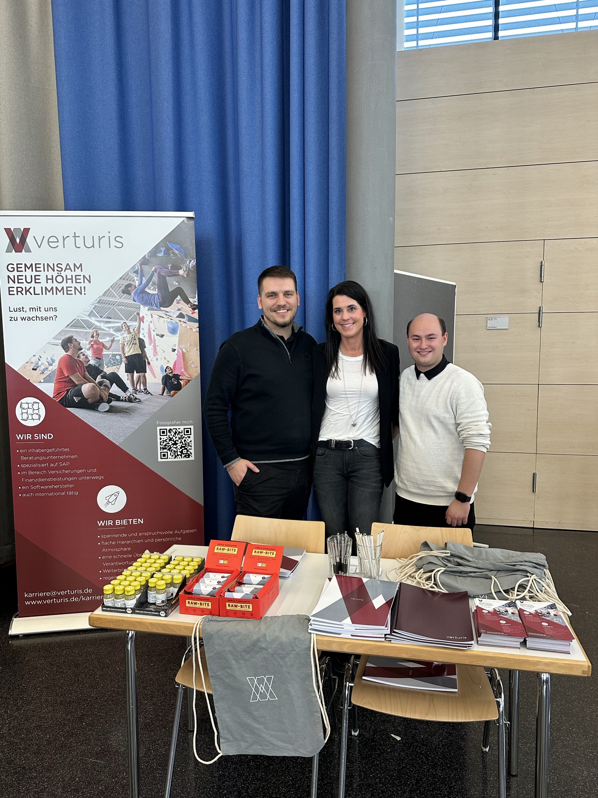 verturis auf dem Career Day der Berufsschule für Informationstechnik und Fachinformatik Systemintegration